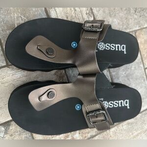 Bussola Bronze Buckle Sandals